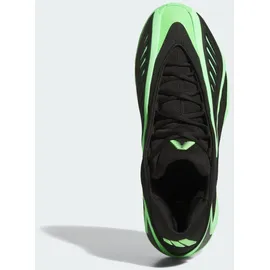 adidas Anthony Edwards 2 Schuh - Core Black / Lime Burst / Core Black - 43 1/3