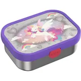 Mepal Campus Edelstahl-Brotdose mit Gabel - Unicorn Glow