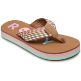 Roxy Zehentrenner ROXY "Rg Chika Hi", Mädchen, Gr. 33, multi 2, Synthetik. Schuhe Zehentrenner