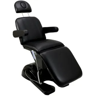 CLP Kosmetikliege elektrisch Penta, höhenverstellbar mit 4 Motoren, Armlehne & Gesichtsöffnung, Massage und Tattoo Liege mit 200 kg Tragkraft