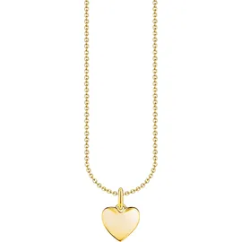 Thomas Sabo Kette mit Anhänger Herz-Anhänger Gold