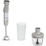 Moulinex DD672B10 Handmixer Handmixer 1000 W Grau, Edelstahl - Grau/Silber