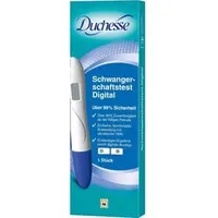 Duchesse Schwangerschaftstest Digital, 99% zuverlässig, 25 mIU/ml, Ergebnis in 5 min, digital