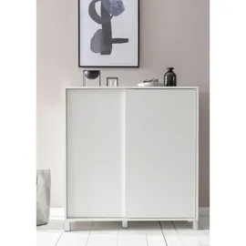 Wohnling WL5.712 100 x 108 x 37,5 cm 4 Fachböden / weiß