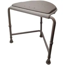 TENA NRS Healthcare N05382 Nuvo gepolsterter Eck-Duschhocker – höhenverstellbar, idea