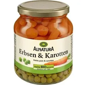 Alnatura Bio Erbsen & Karotten, 340G