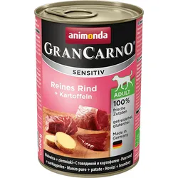 Animonda Dog GranCarno Sensitiv Adult Reines Rind und Kartoffeln 400g