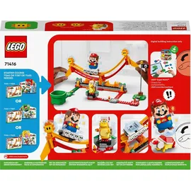 LEGO Super Mario Lavawelle-Fahrgeschäft Erweiterungsset 71416