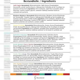 Wunder Zahnstocher 100 St. Blaubeere