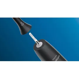 Philips Sonicare Ersatzbürsten für Premium Gum Care HX9054/95 BrushSync Technologie, Schwarz, 4 Stück