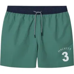 Hackett London für Herren. HMB10104 Htg Nummer Badeanzug grün (S), Strandbekleidung, Polyester