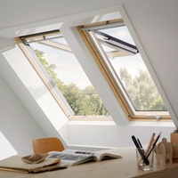 VELUX Dachfenster GPL 3066 Klapp-Schwingfenster Holz/Kiefer ENERGIE PLUS Fenster, 114x118 cm (SK06)