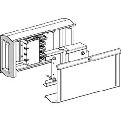 Schneider Electric KSA400FA4 KSA Zubehör, Verbindungsblock, 400A, Anschluss an Canalis KSA IP52
