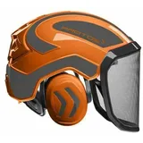 Pfanner Protos Integral Forest Forsthelm G16 F39 alle 24 Farben Forst Schutzhelm - Orange-Grau