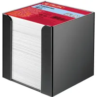 Herlitz Zettelbox 9x9x9 cm Schwarz 1 St.