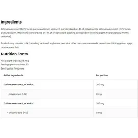 Ostrovit Echinacea 400 mg Kapseln 90 St.