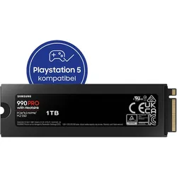 Samsung NVMeTM SSD 990 Pro 1TB Heatsink (Retail)