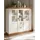 furn.design Highboard 148 x 139 cm Weiß / Eiche