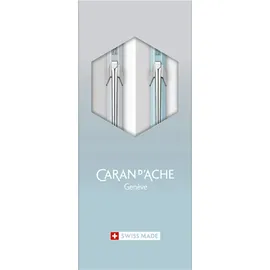 Caran d'Ache Caran d’Ache Schreibgeräte-Set Blue Lagoon grau / blau