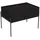 Vitra Waschtischunterschrank 1 Vollauszug 63 x 42 cm Schwarz-Eiche