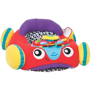 Playgro Plüschauto mit Musik und Lichteffekten, Ab 6 Monaten, Music and Lights Comfy Car, Mehrfarbig, 1 Stück (1er Pack), 40191