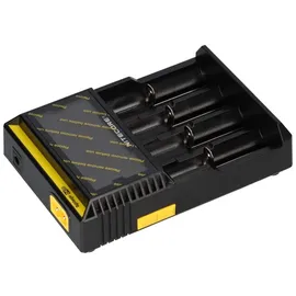 Akkuman SET Nitecore D4 + 8x 14500 AA Solar Akku LiFePO4 3,2V 600mAh