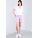 Please Jeans Shorts, aus elastischem Baumwollmix, Gr. M (38) - N-Gr, 3591-pinklavender, , 55419662-M N-Gr