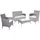 MCW Hamar Set 4-tlg. grau/creme