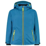 CMP Mädchen Skijacke Girl Jacket Snaps Hood 39W2085 grau|blau 164