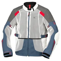 IXS Tourster-Big Air 1.0 Textiljacke grau-rot-blau-beige XL