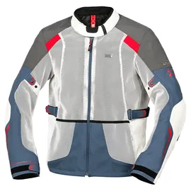 IXS Tourster-Big Air 1.0 Textiljacke grau-rot-blau-beige XL