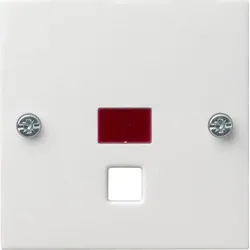 Gira Abdeckung Schalter reinweiß glänzend System 55 063803