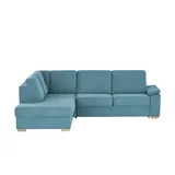 Betty Ecksofa Betty ¦ türkis/petrol ¦ Maße (cm): B: 265 H: 86 T: 207.0