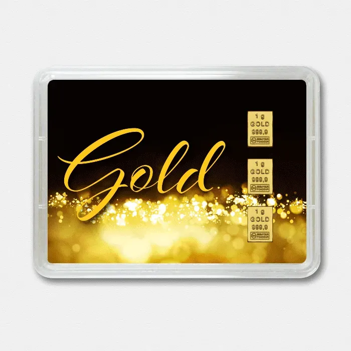 Goldbarren 3g 