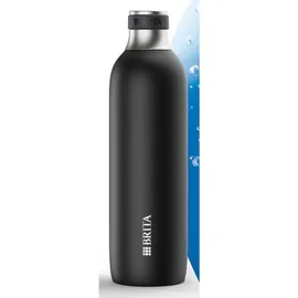 Brita Edelstahlflasche schwarz 0,65 l