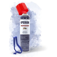 Iperon® 3 x 400 ml Wespenspray Abwehrspray gegen Wespen Insektenspray Mückenspray Langzeit- und Sofortwirkung Wespen + Zeckenhaken