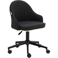 Kosmetikhocker, Friseurstuhl, Hocker, Sattel, Spa-Stuhl, mobil, schwarz
