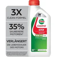 Castrol GTX 10W-40 15F8FE 10W-40 1,0 l