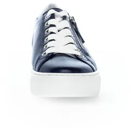 Gabor comfort Sneaker, für Damen blau, Größe 37 1⁄2 EU / 4.5 UK