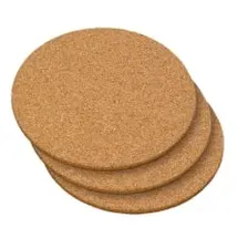 KESPER Untersetzer 3er, Kork, 26 cm, Braun