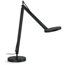 Grau John Tischleuchte Schwarz