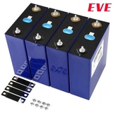 @tec 4er Pack EVE LiFePo4 LF280k mit 280Ah und 3.2V 6000 Ladezyklen Akku Batteriezellen Grade A+