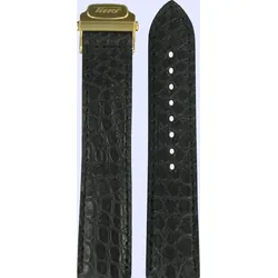 Tissot - Leder Heritage 150th Alligator Lederband Schwarz 20/18mm T600013511 - alligator,schwarz