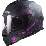 LS2 FF800 Storm II Burst Matt Black Pink, XS