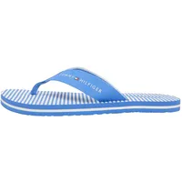 Tommy Hilfiger Damen Flip Flops Stripe Summer mit Gurtband-Riemen, Blau (Blue Spell), 42