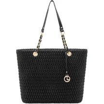 L.Credi Roxanne Shopper Polyurethan Black