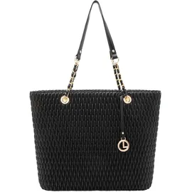 L.Credi Roxanne Shopper Polyurethan Black