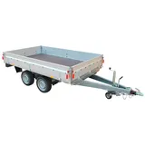 PKW-Anhänger STEMA "BASIC SH 2000-30-15", grau (silberfarben), KFZ-Anhänger