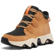 Sorel Kinetic Impact Caribou Plus Damen-Stiefel, wasserdicht, Tawny Buff/Black, 40 EU