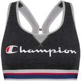 Champion Damen Bustier - Crop Top Authentic, einfarbig Grau XS